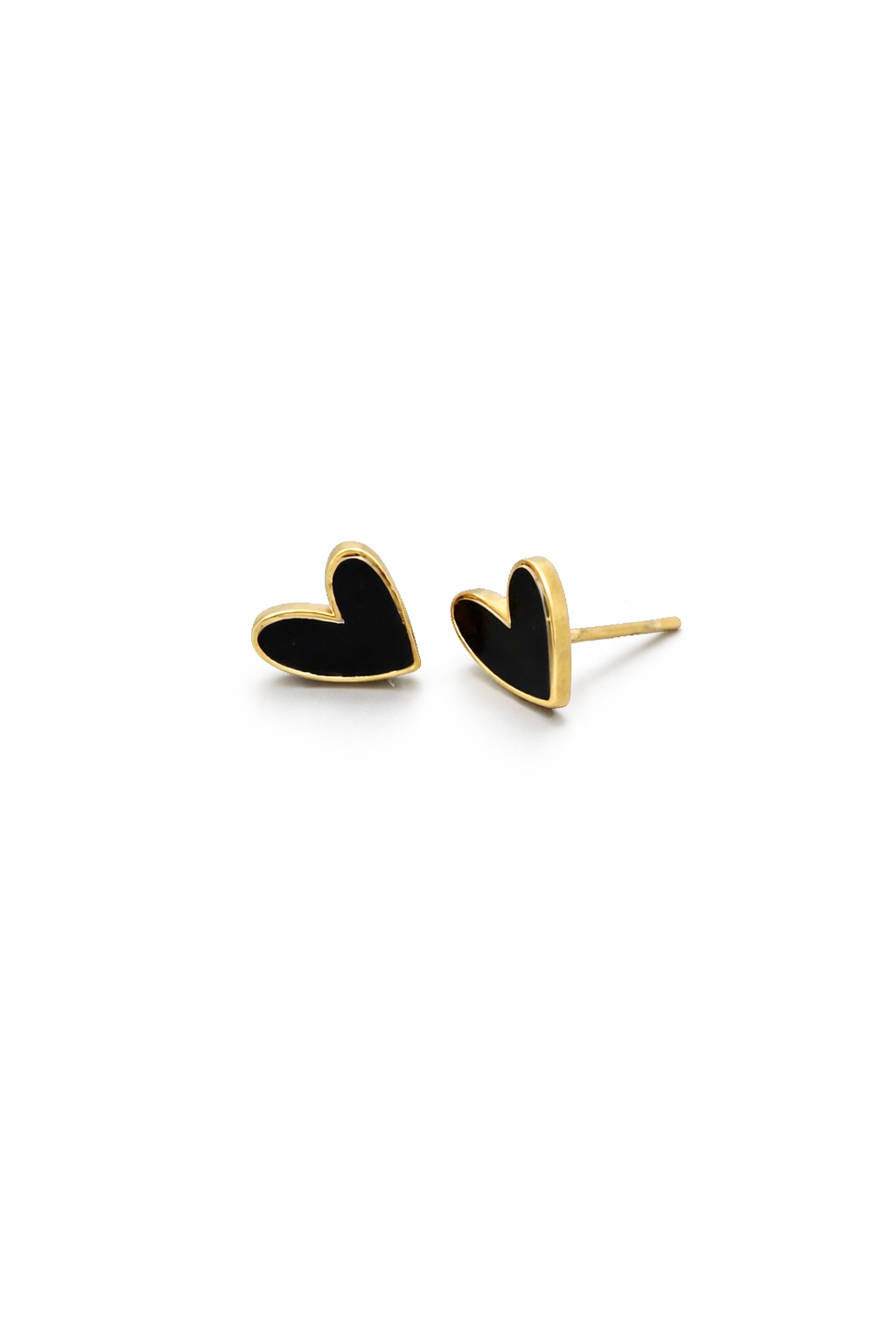 Groovy Heart Stud Earrings