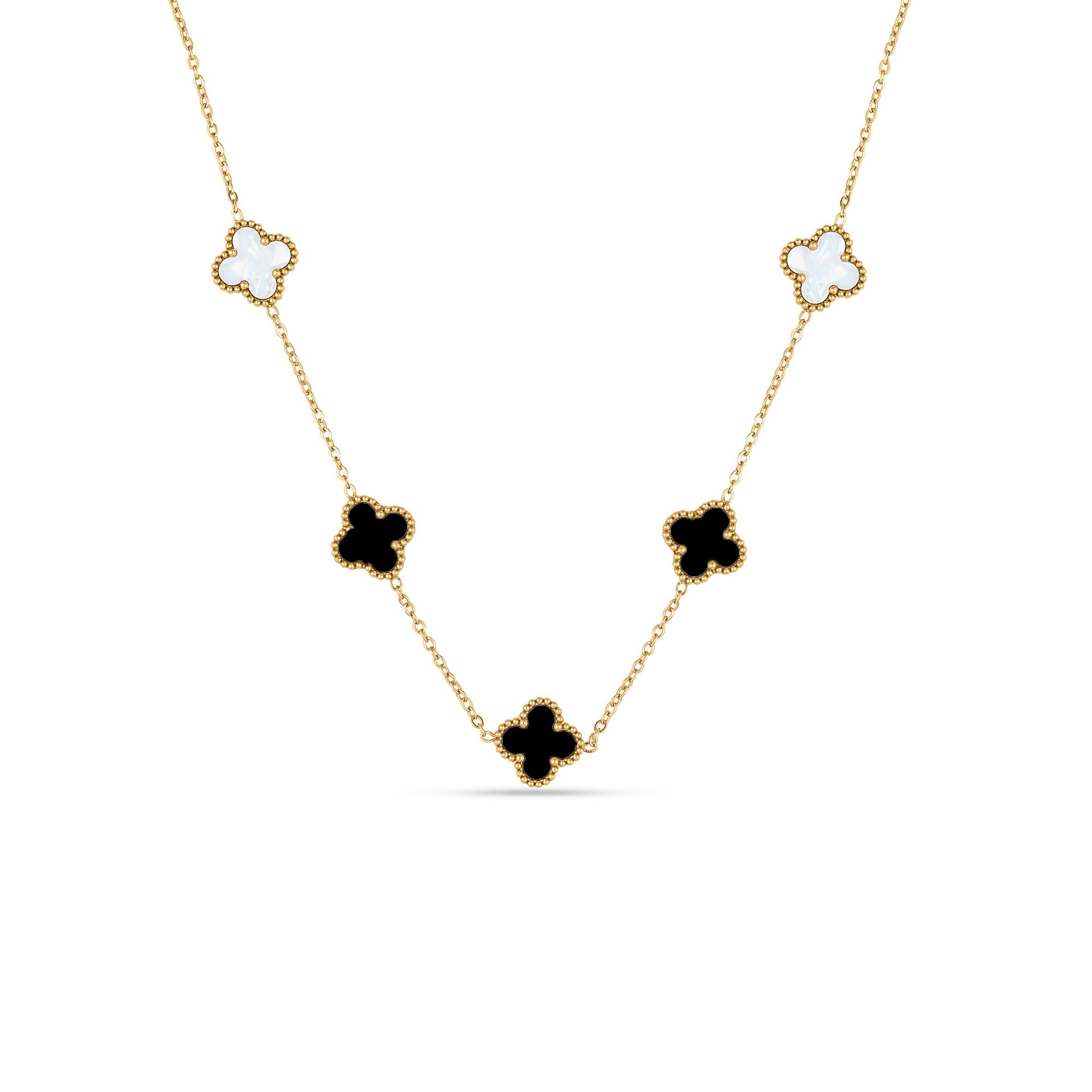 Lucky Clover Charm Necklace