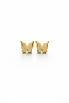 Elegant Gold Butterfly Earrings