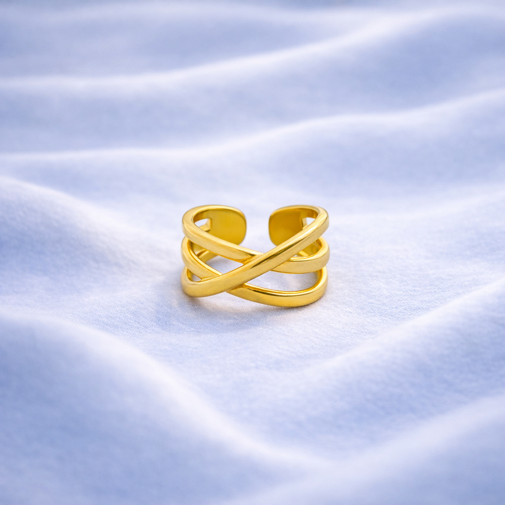 Intersecting Adjustable Ring
