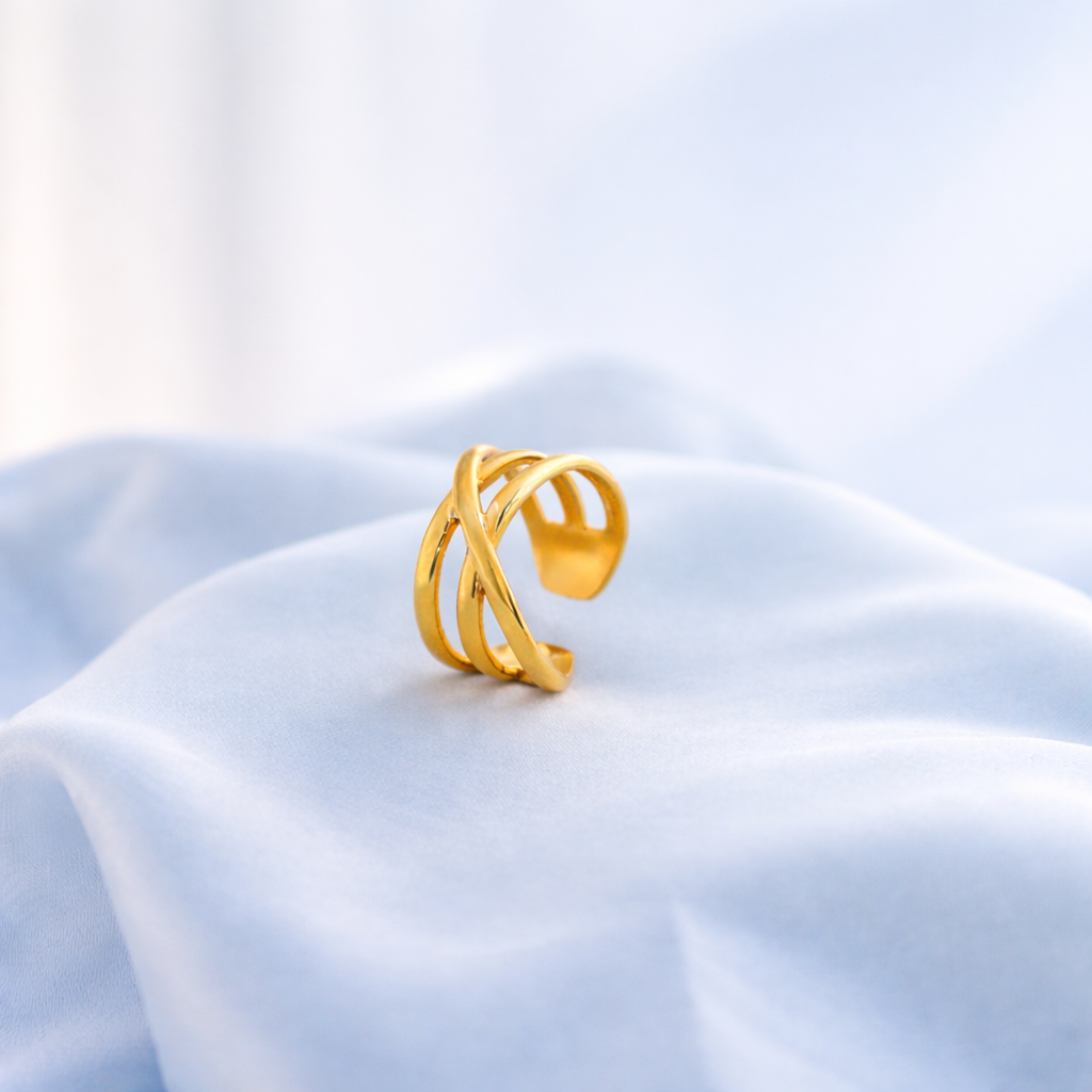 Intersecting Adjustable Ring