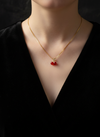 Cherry Motif Fine Gold Pendant
