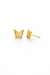 Elegant Gold Butterfly Earrings