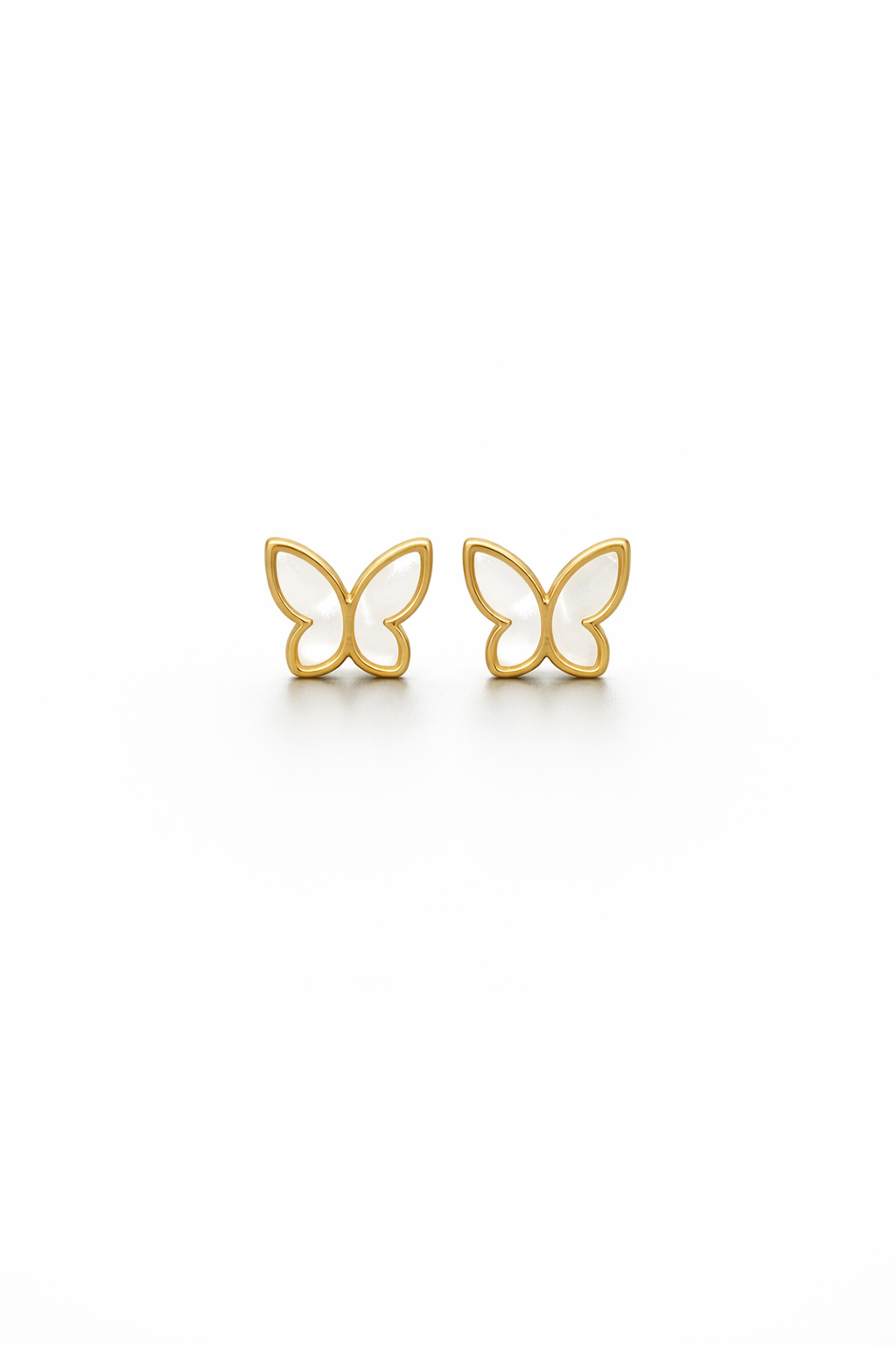 Delicate Butterfly Stud Earrings