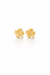 Gold Four Leaf Clover Earrings