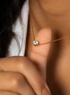 Diamond Necklace, Waterproof and Anti-Tarnish