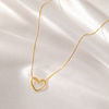 Artful Open-Heart Necklace