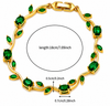 Green Aura Tulip Bracelet
