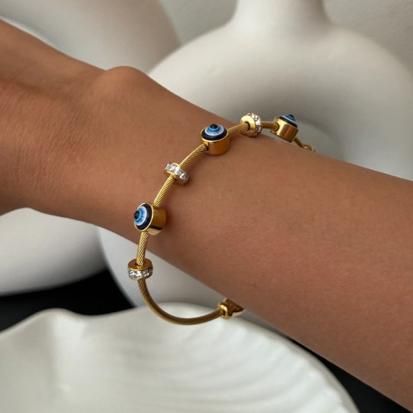 Evil Eye Magnetic Bracelet Closure