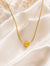 Golden Gloe Heart Promise Necklace